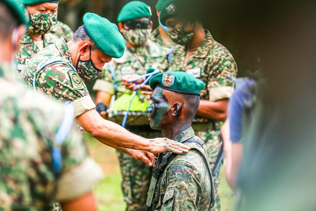 Beret Hijau Lambang Kemegahan Gerak Khas u2013 Berita Tentera Darat 